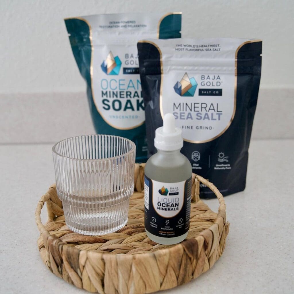 Influencer photo of Baja Gold Sea Salt and Liquid Ocean Minerals