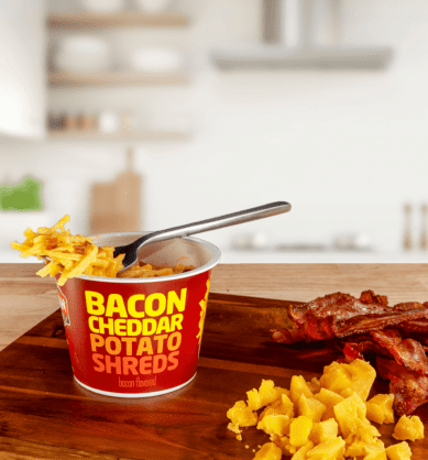 Idahoan bacon cheddar potato shreds