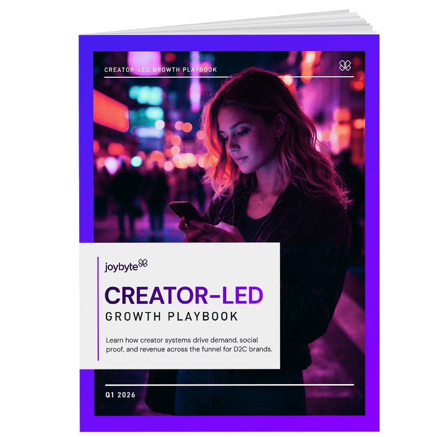 Creator-led Playbook
