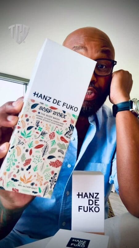 Hanz De Fuko product in boxes