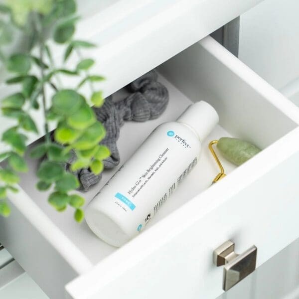 Perfect Image product shot in a drawer