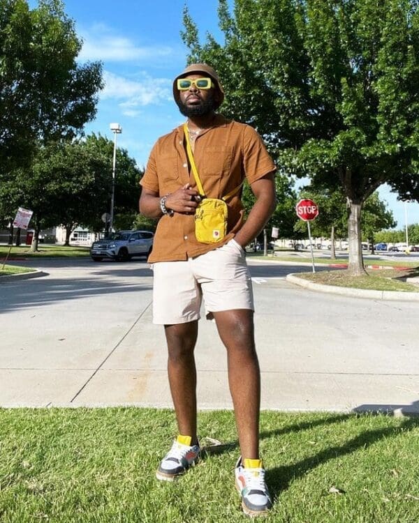 man wearing jordan craig clothing